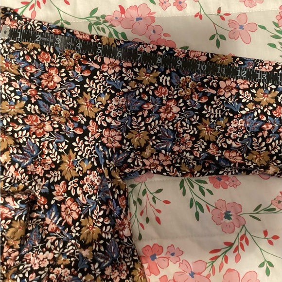 Veronica Beard Size XL Black Multicolor Floral Long Sleeve Dress - Picture 8 of 14